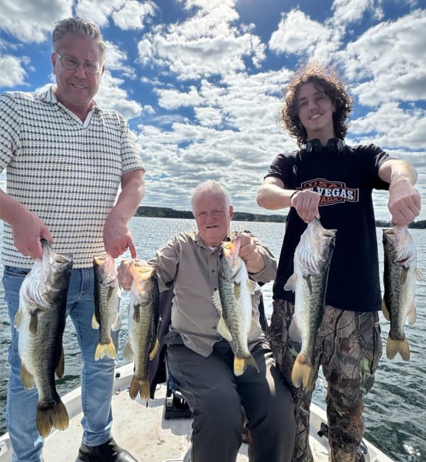 Generations of fun Bass Fishing